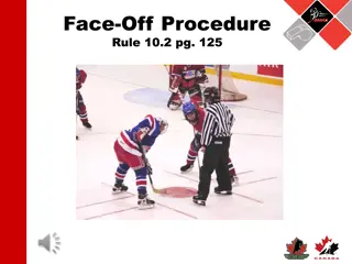 Hockey Face-Off and Encroachment Procedures