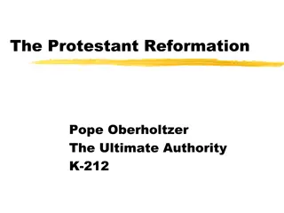 The Protestant Reformation and its Impact on Europe