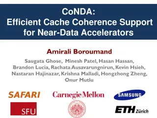 Optimizing Coherence Mechanisms for Near-Data Accelerators