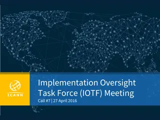 Implementation Oversight Task Force (IOTF) Meeting Call #7 - 27 April 2016