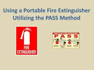 Proper Use of Portable Fire Extinguishers: The PASS Method Explained