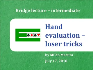 Loser Tricks in Bridge Strategy