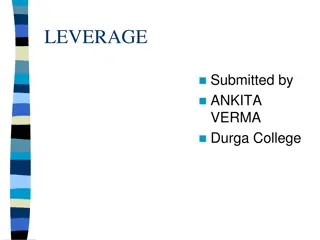 Understanding Leverage and Financial Risk in Business Operations