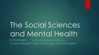 Exploring the Intersection of Social Sciences and Mental Health