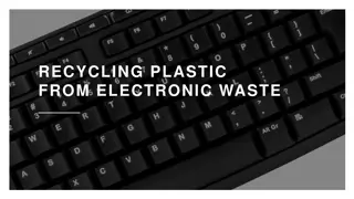 Plastic Recycling from Electronic Waste Process