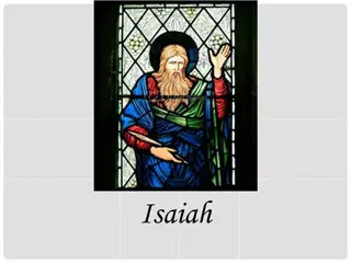 The Prophetic Legacies of Isaiah: A Tale of Three Cities and Three Isaiahs