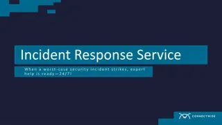 ConnectWise Incident Response Service: Expert Help for Security Incidents