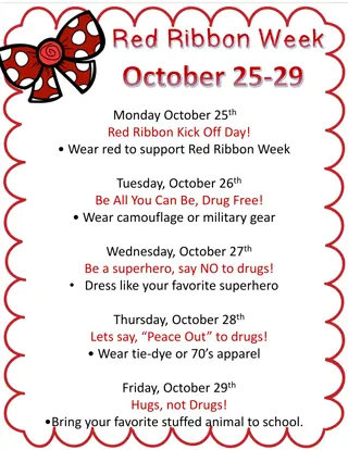 Supporting Red Ribbon Week: Tips for Parents and Activities for Kids