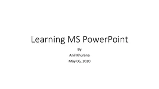 Mastering Microsoft PowerPoint Basics