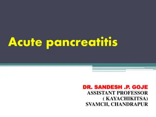 Acute Pancreatitis: Causes, Symptoms, and Treatment