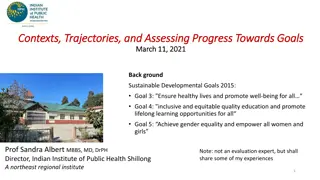 Insights into Contexts and Progress Towards Sustainable Development Goals in North East India