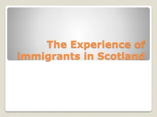 The Impact of Immigrants on Scotland's Economic and Social Development