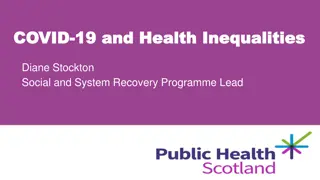 COVID-19 Impact on Health Inequalities