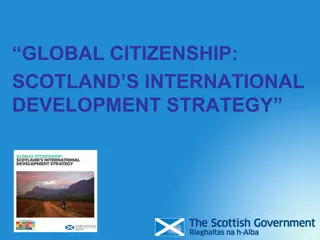 Scotland's International Development Strategy: A Vision for Global Citizenship