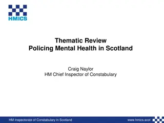 Policing Mental Health Challenges in Scotland