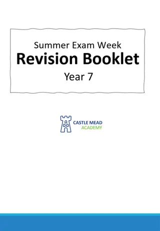 Preparing for Year 7 End-of-Year Exams: Strategies for Success