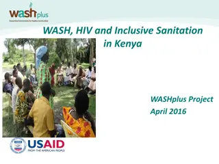 Innovative Approaches to WASH and Inclusive Sanitation in Kenya