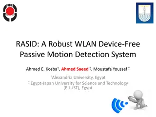 Innovative Device-Free Passive Motion Detection System