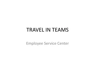 How to Create a Travel Request in Employee Service Center