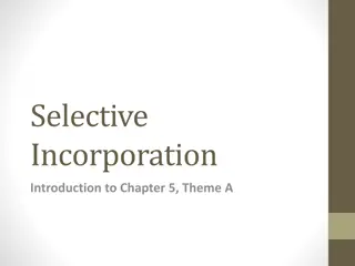 Understanding Selective Incorporation: Evolution of Constitutional Rights