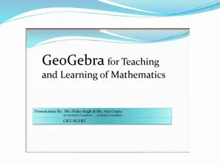 Explore the Dynamic World of GeoGebra for Mathematics Education