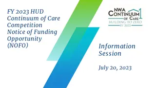 FY 2023 HUD Continuum of Care Program