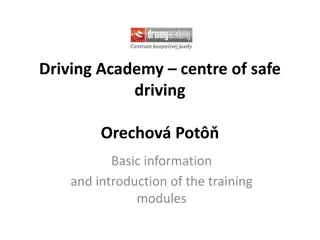 Safe Driving Academy Training Programme Overview