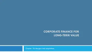 Overview of Mergers and Acquisitions in Corporate Finance