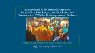 Intersectional STEM Network Formation for Underrepresented Students