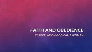 Responding to God's Invitation through Faith and Obedience by Revelation