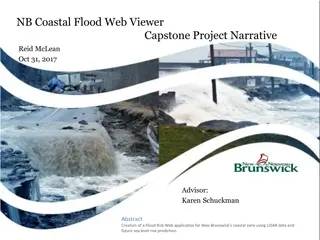 Creating a Coastal Flood Risk Web Application in New Brunswick