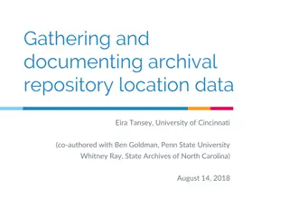 Assessing Climate Change Risks on American Archival Repositories