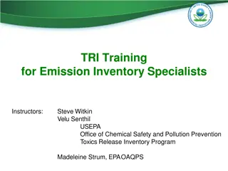 Toxics Release Inventory (TRI) Program