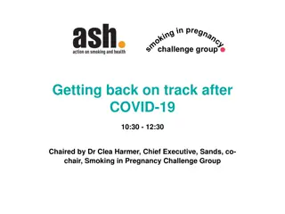 Getting Back on Track After COVID-19: Focus on Smoking in Pregnancy