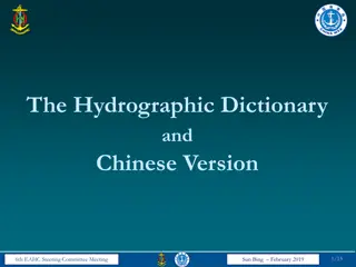 Hydrographic Dictionary Implementation Overview