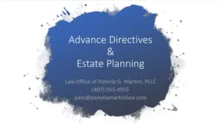 Essential Estate Planning and Advance Directives Guidance