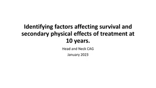 Study on Factors Affecting Survival and Physical Effects of Head and Neck Cancer Treatment at 10 Years