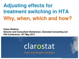 Adjusting Effects for Treatment Switching in Health Technology Assessment (HTA)