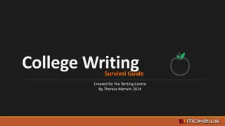 College Writing Survival Guide: Essential Tips for Academic Success