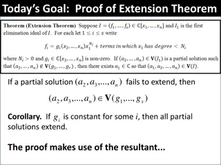 The Extension Theorem in Polynomial Mathematics