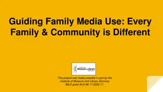 Diverse Perspectives on Family Media Use