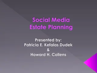 Digital Assets and Social Media Estate Planning