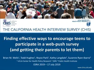 Strategies to Boost Teen Participation in Web-Push Surveys