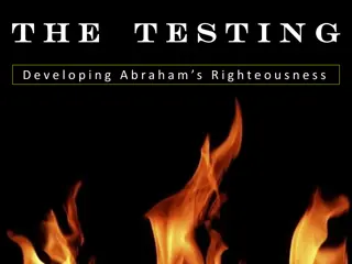 Insights on Abraham's Faith and Testing in the Bible