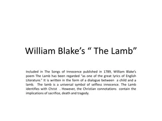 Symbolism and Analysis of William Blake's Poem 