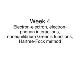 Quantum Interactions: Electrons, Phonons, and Hubbard Interaction