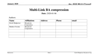 IEEE 802.11-17: Enhancing Multi-Link Operation for Higher Throughput