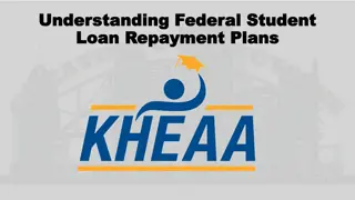 Federal Student Loan Repayment Plans Overview