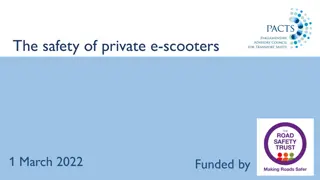 Understanding the Safety of Private E-Scooters: Regulations and Recommendations