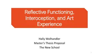 Exploring the Relationship Between Reflective Functioning, Interoception, and Art Experience in Undergraduates